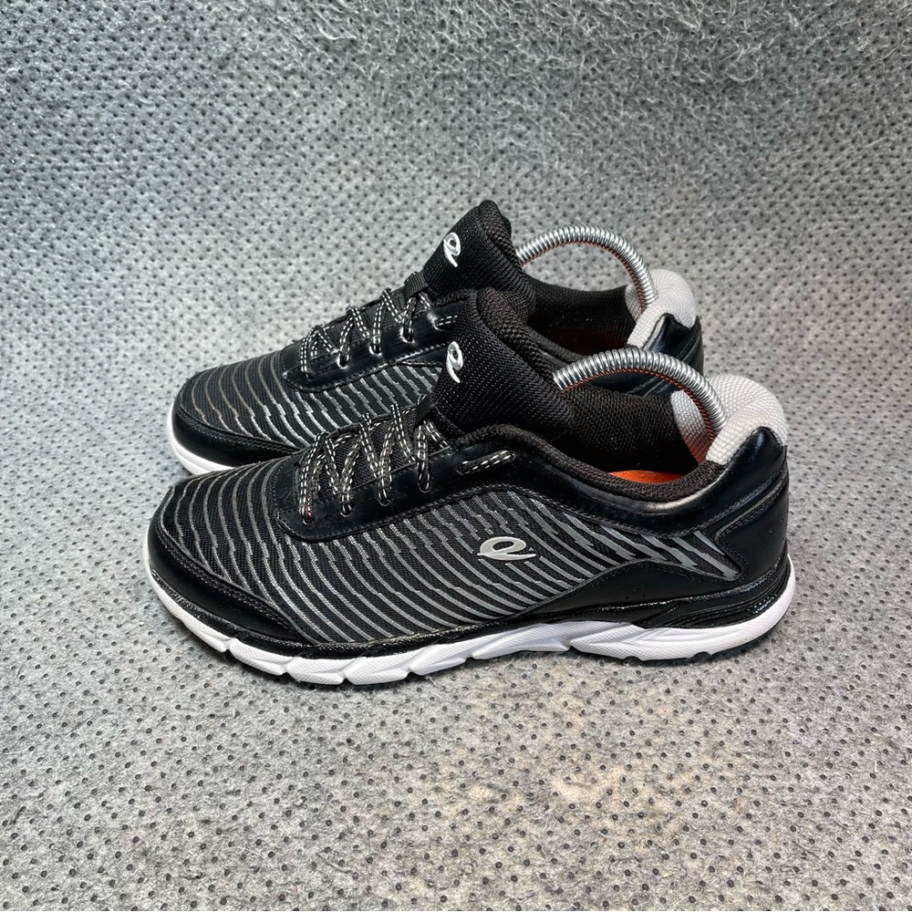 Easy Spirit e360 Black White Running Shoes Size 8 Women’s